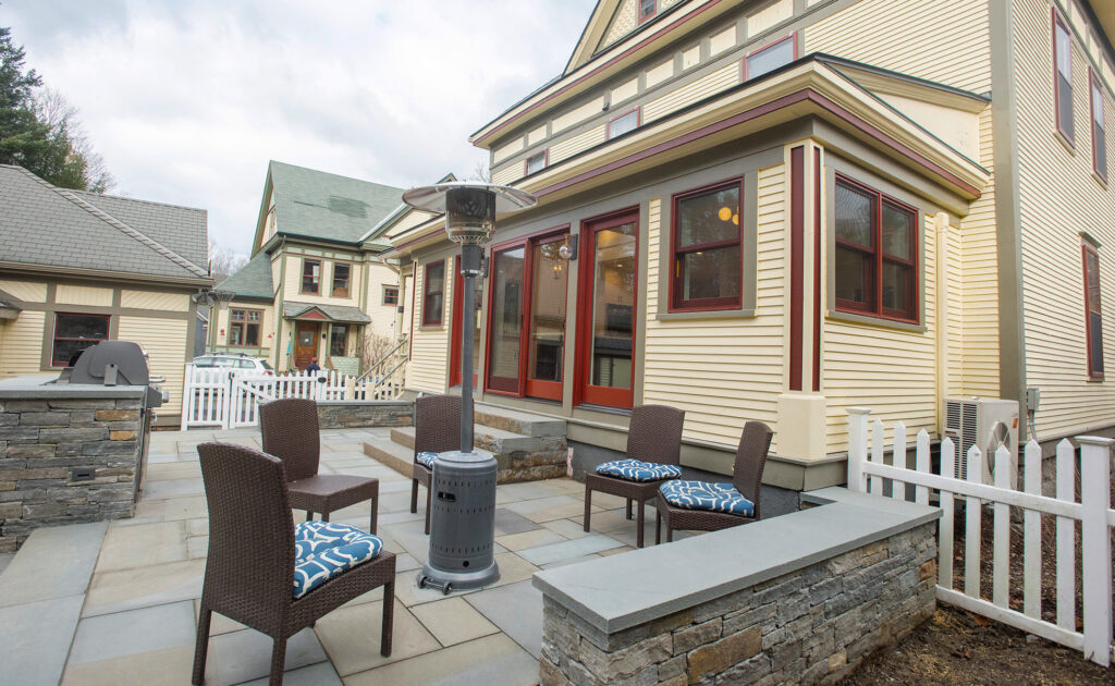 Design team planning a historic home renovation project